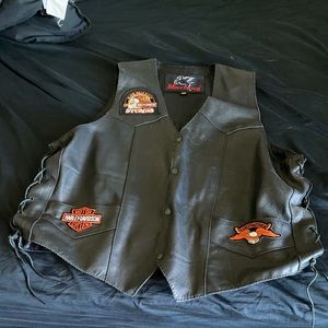 Harley Davidson Leather Vest